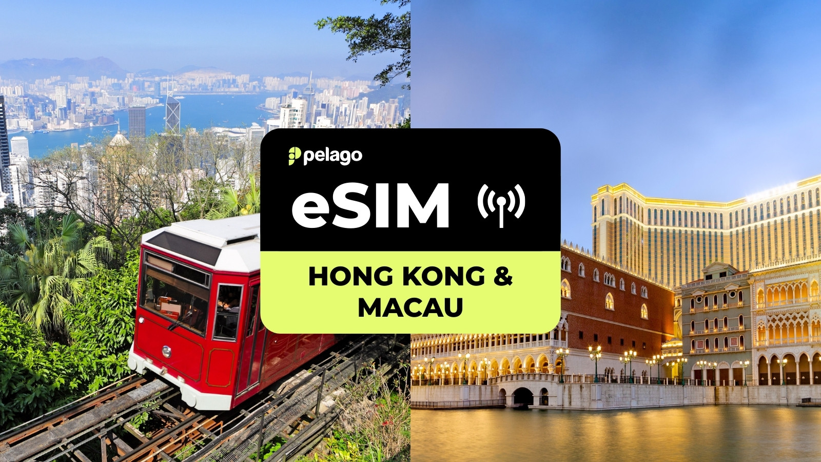 Hong Kong & Macau eSIM by Pelago - Photo 1 of 1